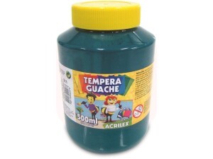 Tinta Guache 500ml Verde Bandeira - Acrilex