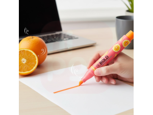 Marca Texto Be Bold Highlighter Fruit Edition Volcano/Laranja